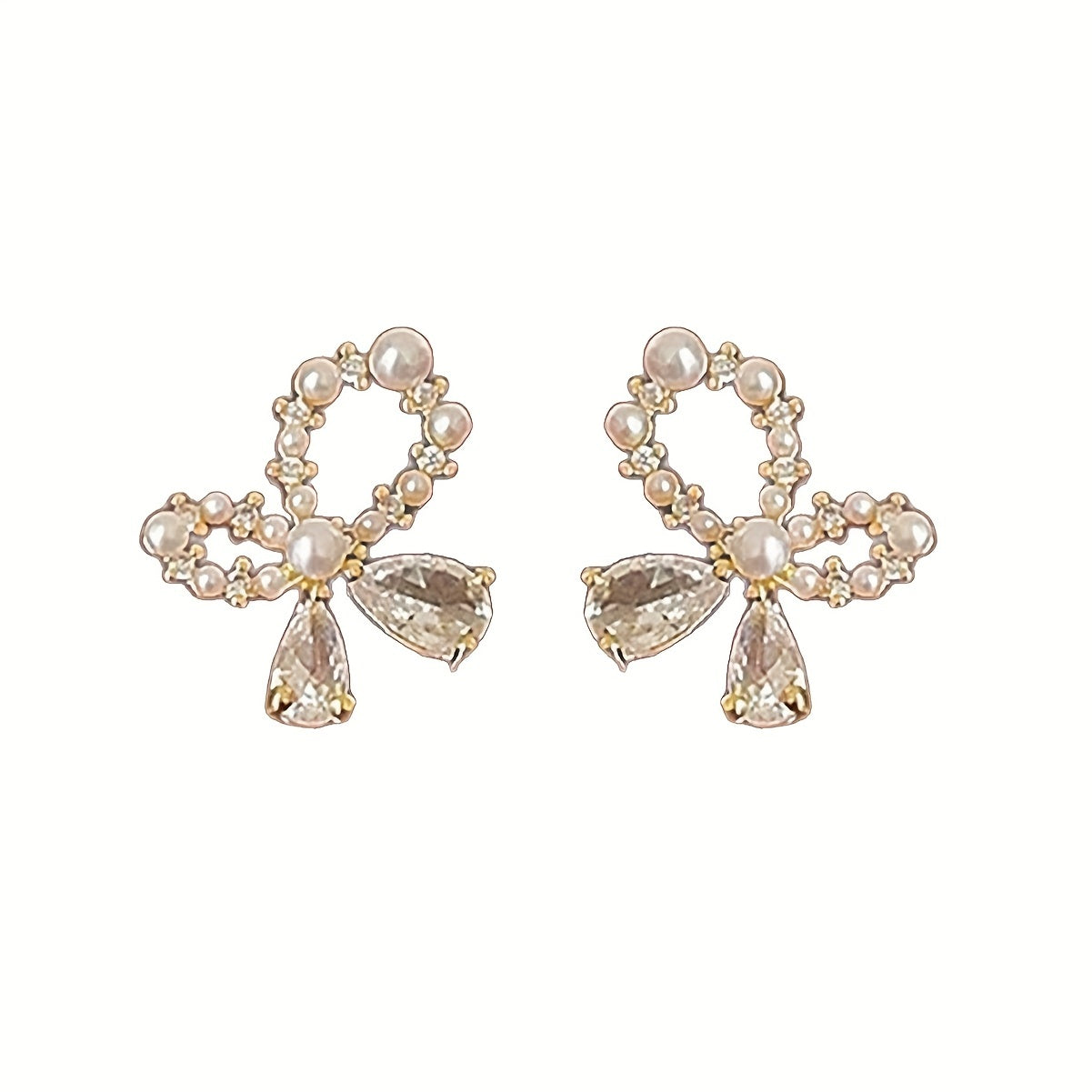 Super Zircon High-grade Earrings Light Luxury Niche Online Red