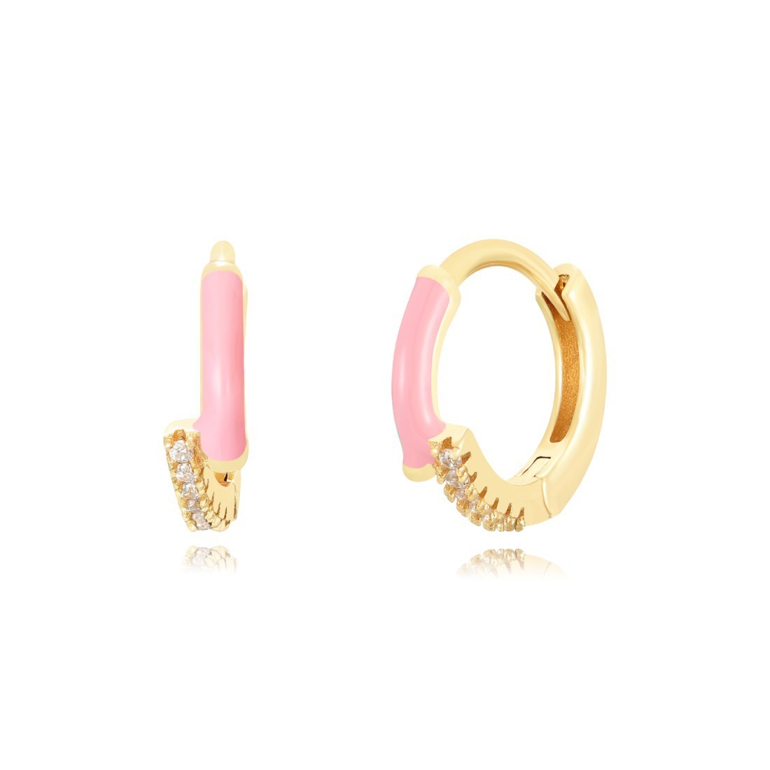 Temperament Epoxy Color Female Geometric Personalized Wild Earrings