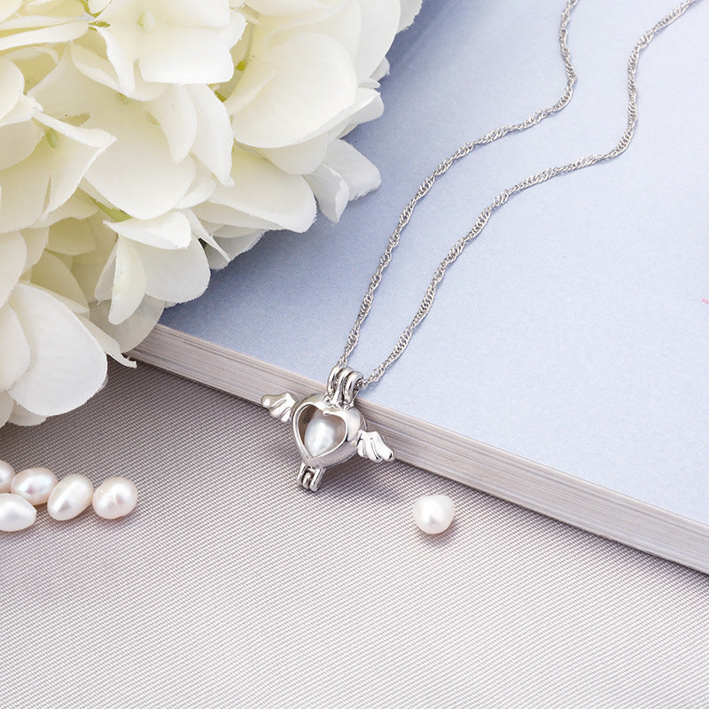 Fashion Multicolor Hollow Clavicle Chain Angel Accessories