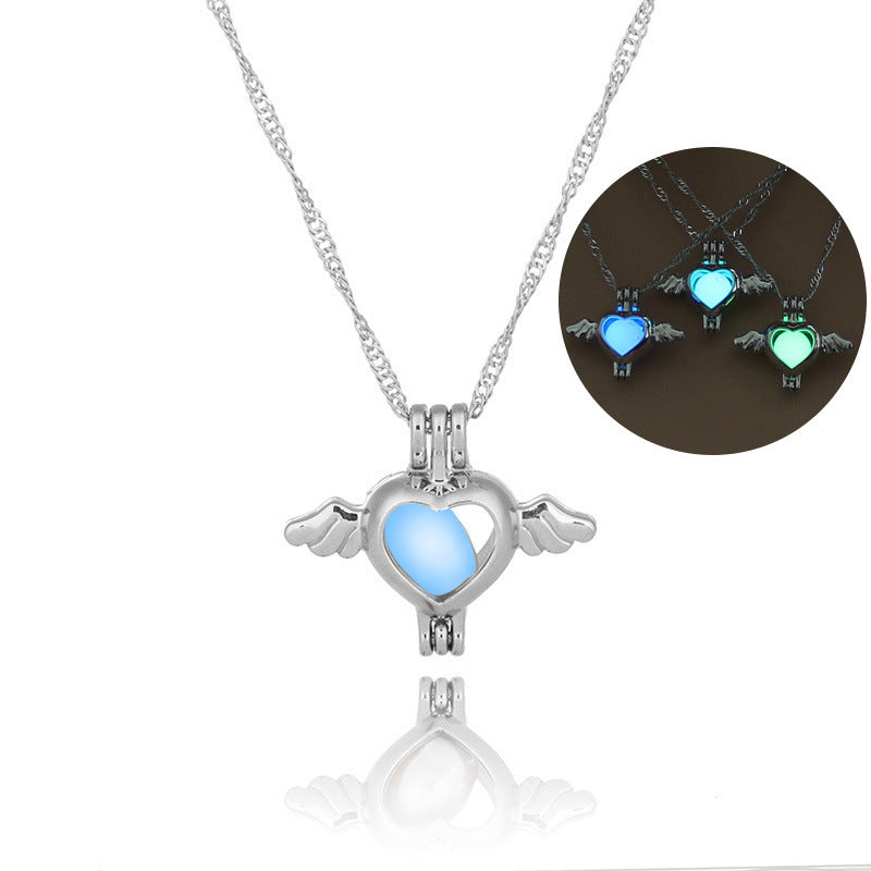 Fashion Multicolor Hollow Clavicle Chain Angel Accessories