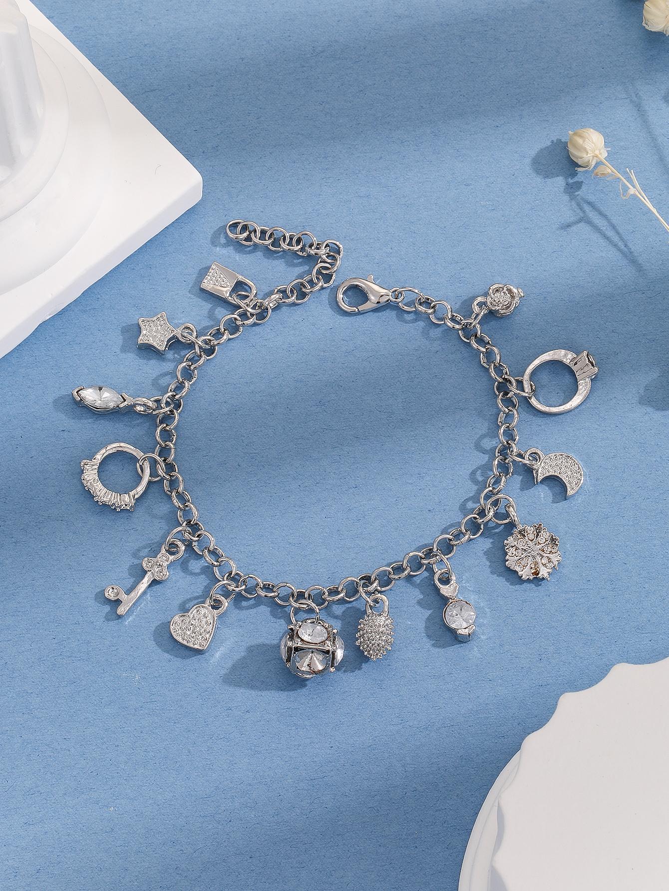 Graceful And Fashionable Thirteen Hanging Bracelet For Women