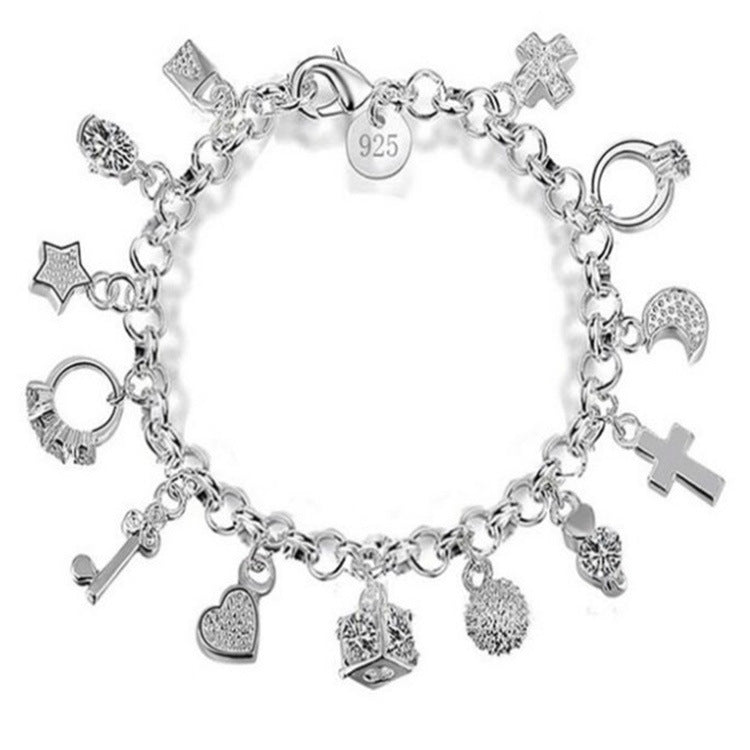 Graceful And Fashionable Thirteen Hanging Bracelet For Women