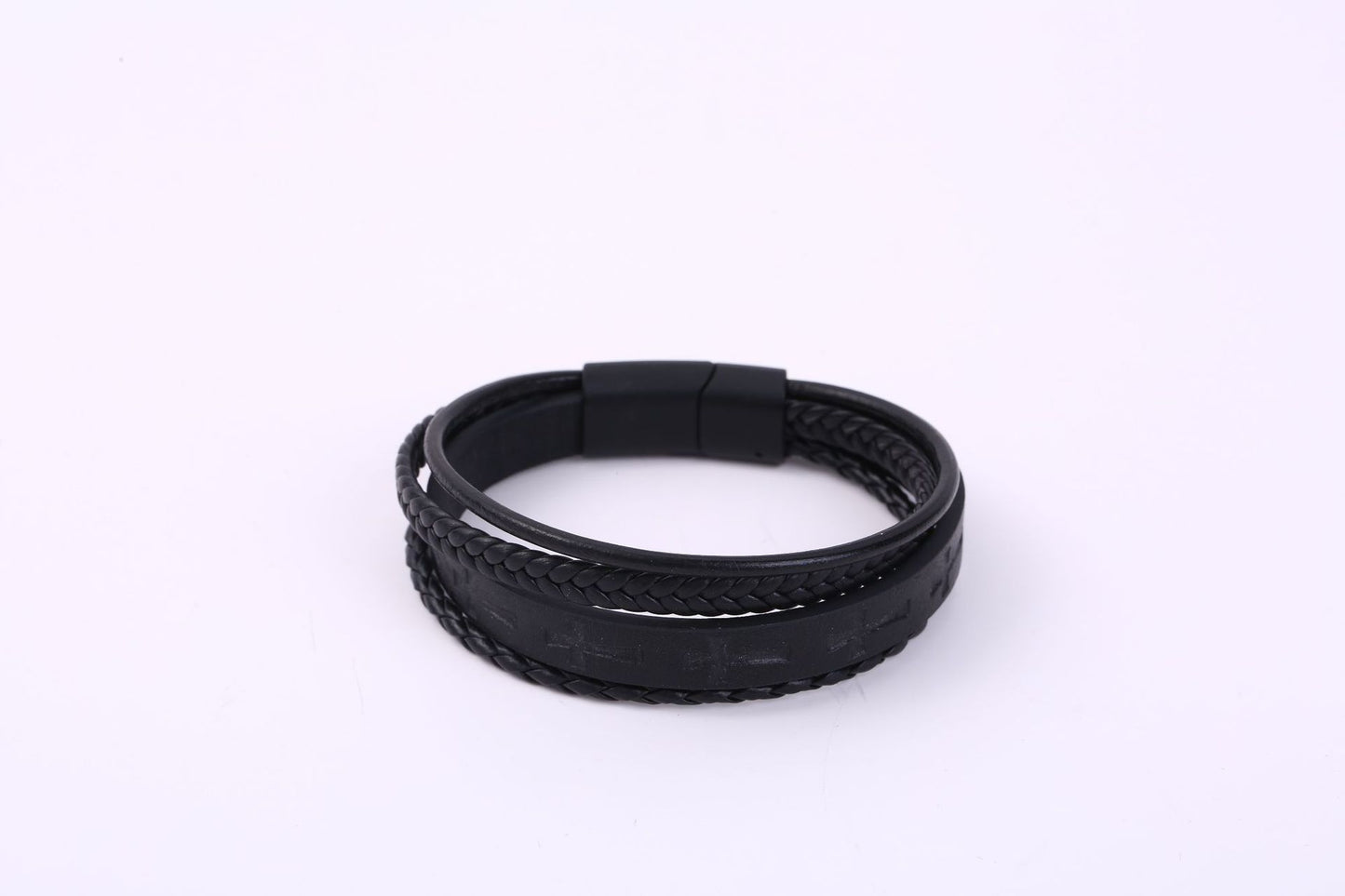 Men's British Retro Pattern Braided Bracelets