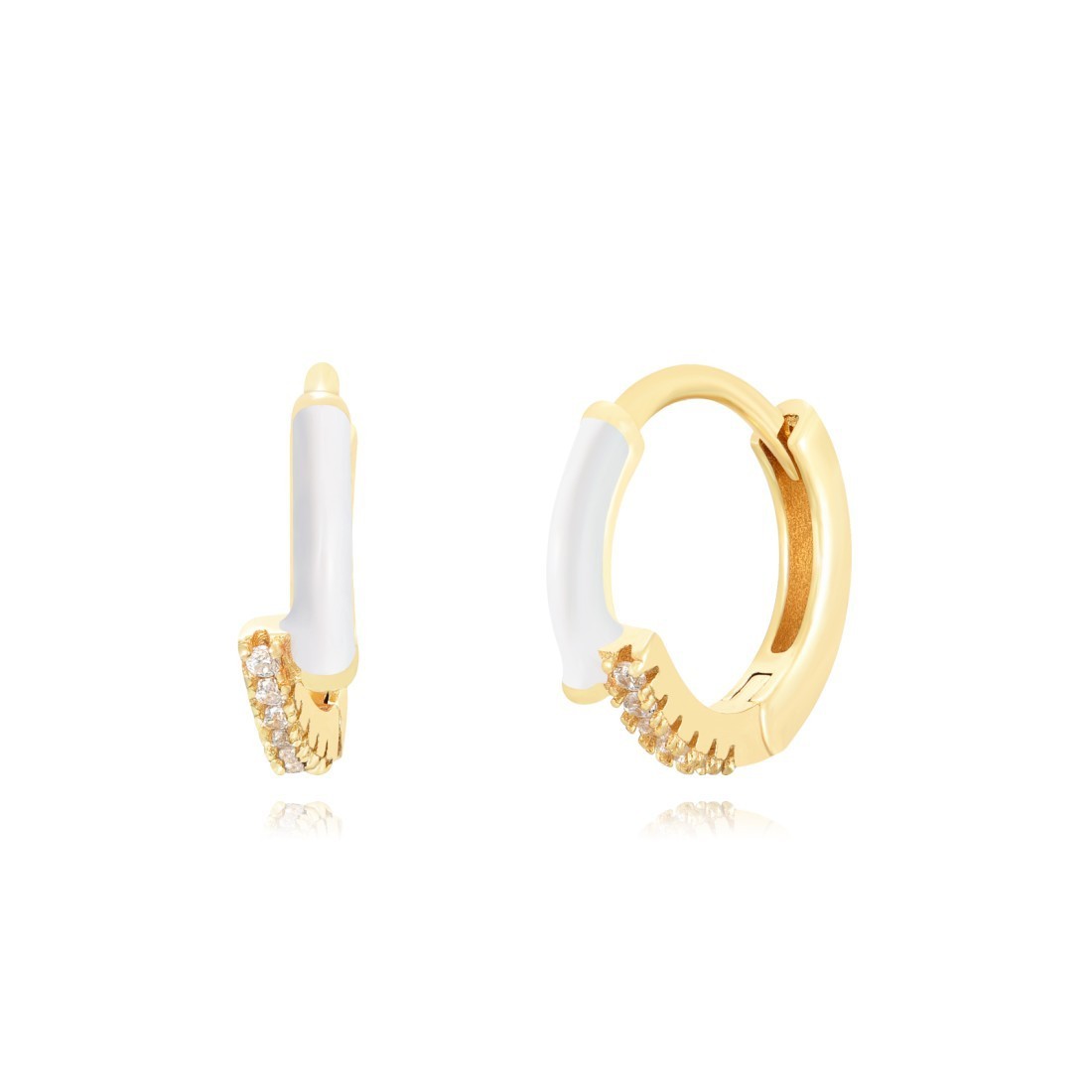 Temperament Epoxy Color Female Geometric Personalized Wild Earrings