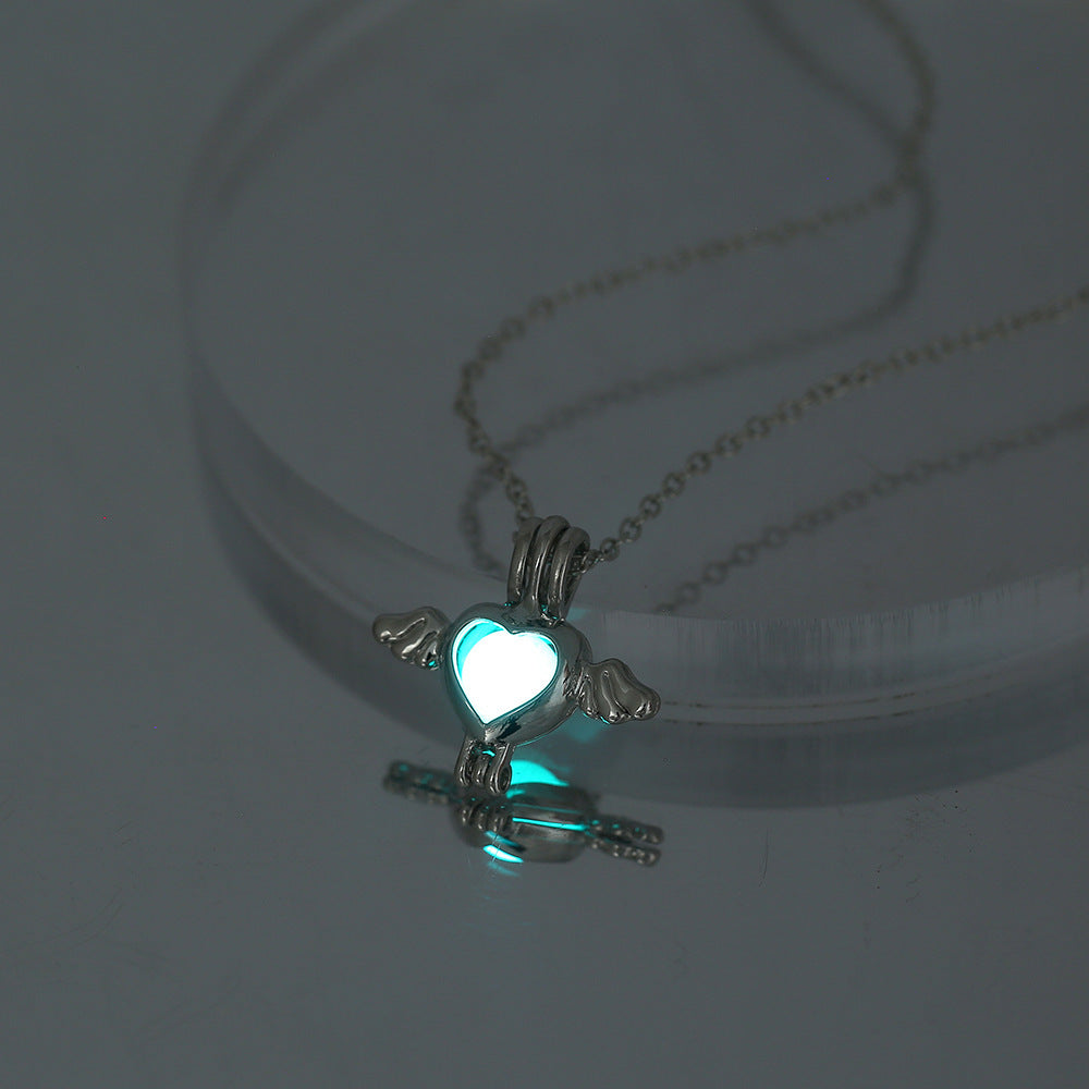 Fashion Multicolor Hollow Clavicle Chain Angel Accessories
